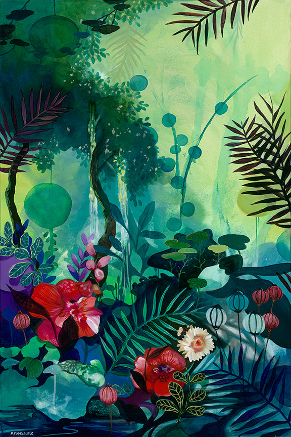 Escape Plan original painting