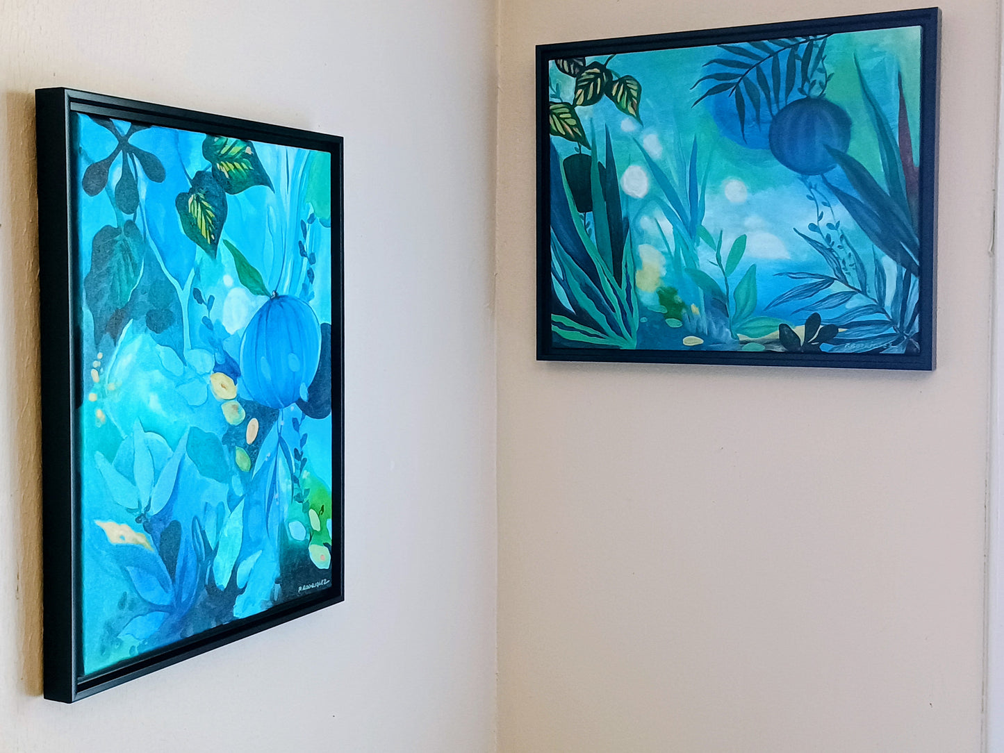 Tropics 2 ORIGINAL PAINTING (Framed)