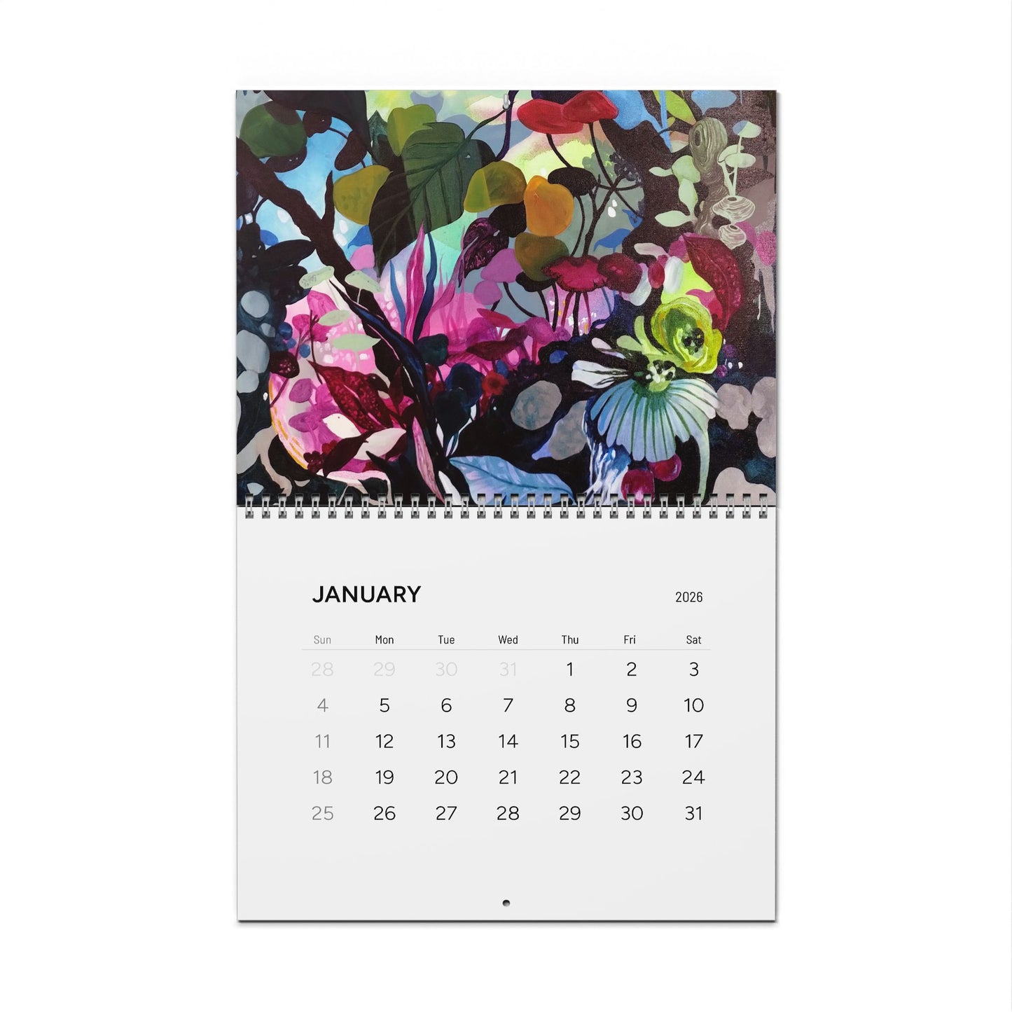 2026 Wall Calendar- The Nature of Art by Patricia Rodriguez
