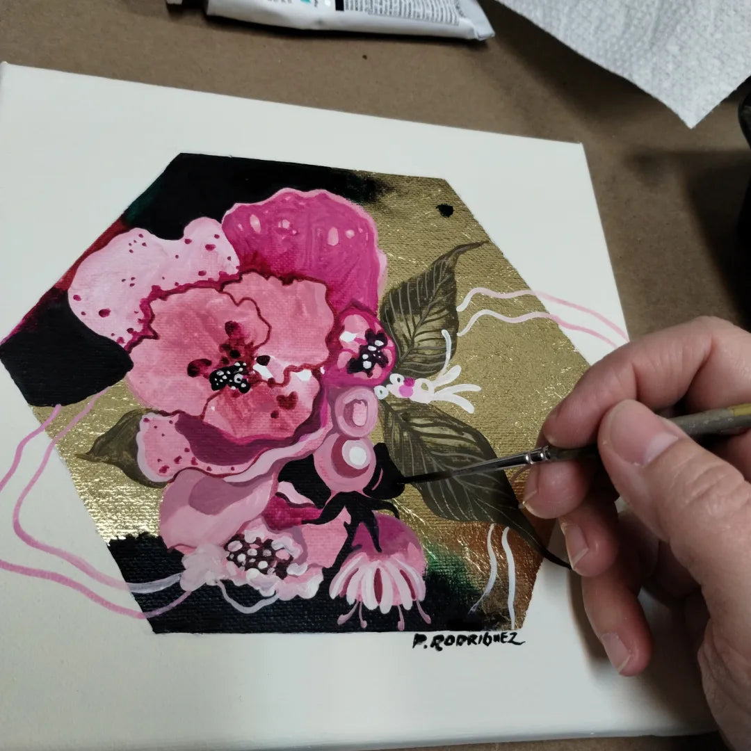 Nature Hex- ORIGINAL PAINTING