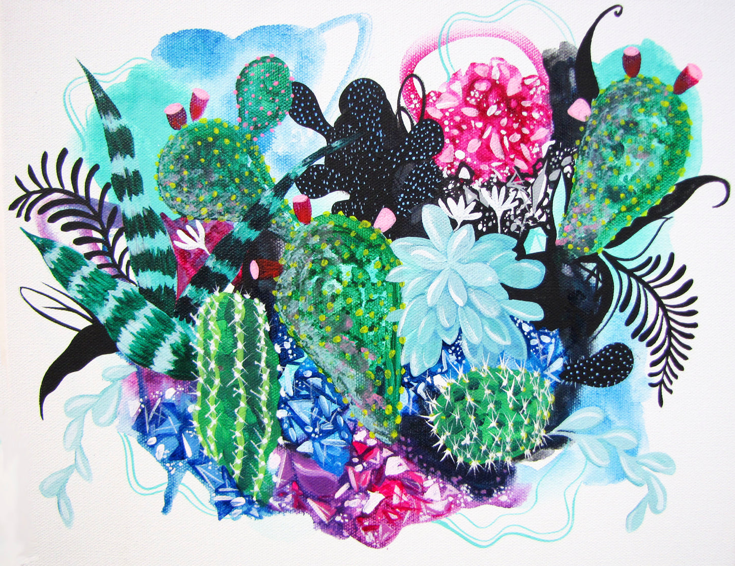 Solo Succulent MATTED PRINT