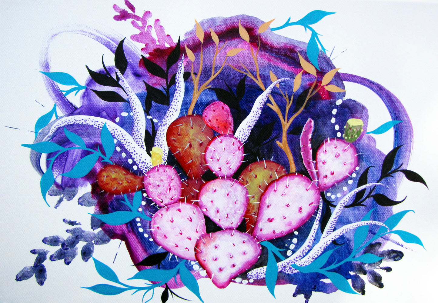 Cactus Corazon MATTED PRINT