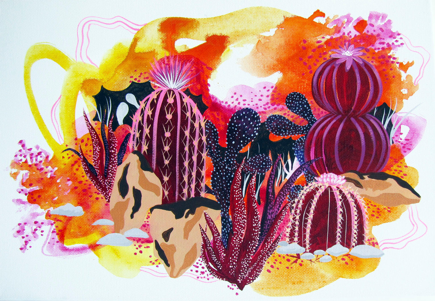 Its Hot Up In Here MATTED PRINT