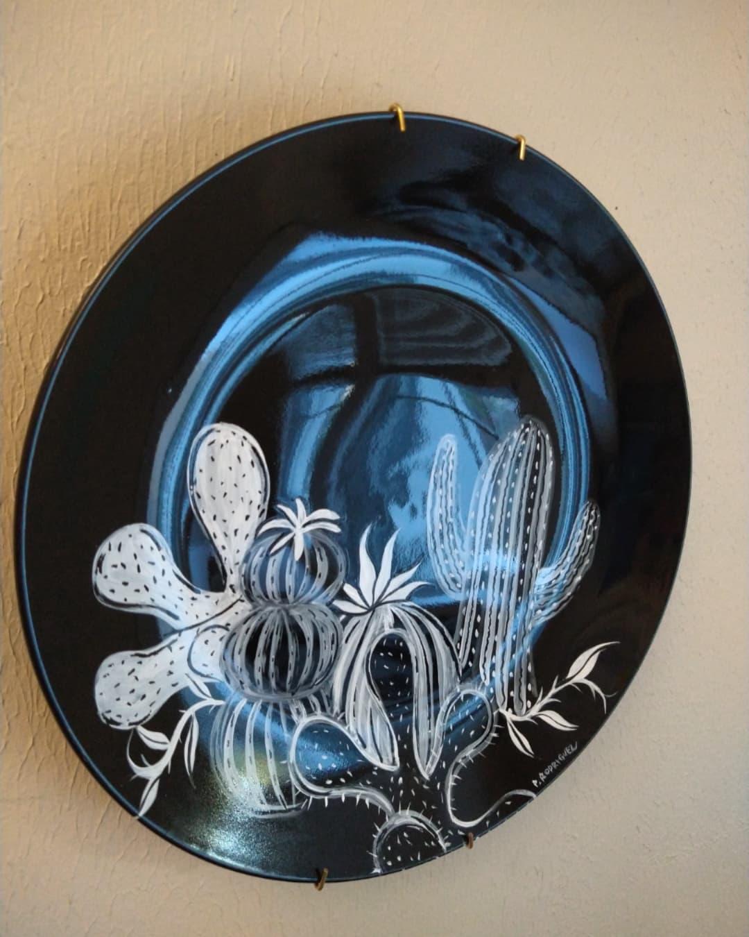 Pair of Prickly Plates