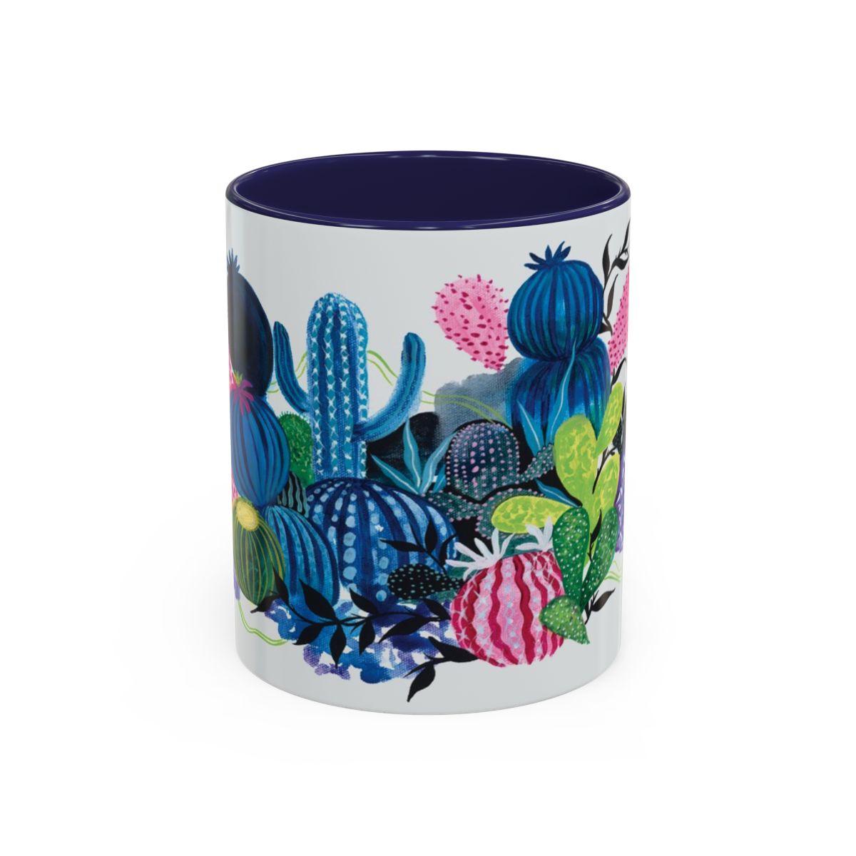 Cactus Stacks Color Mug 11oz