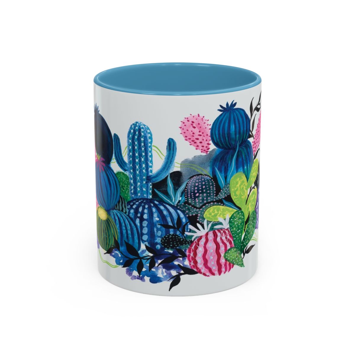 Cactus Stacks Color Mug 11oz