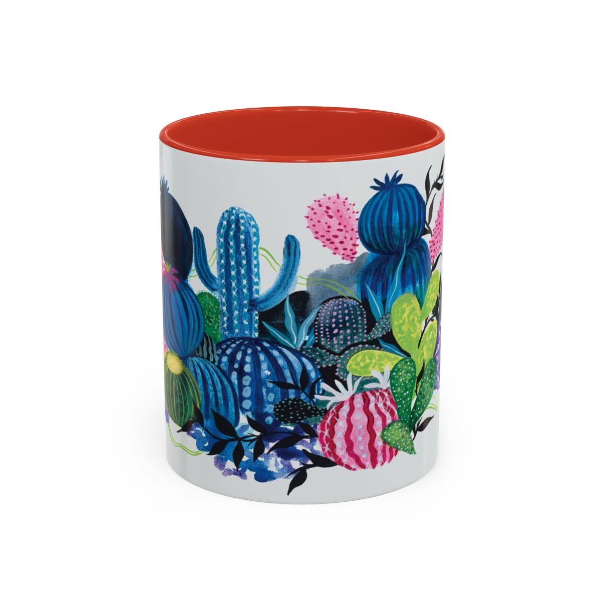 Cactus Stacks Color Mug 11oz