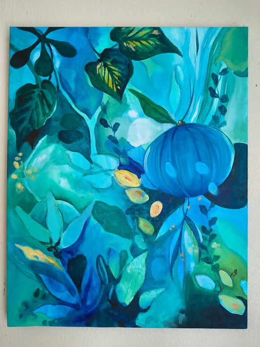 Tropics 1 Original Painting (FRAMED)