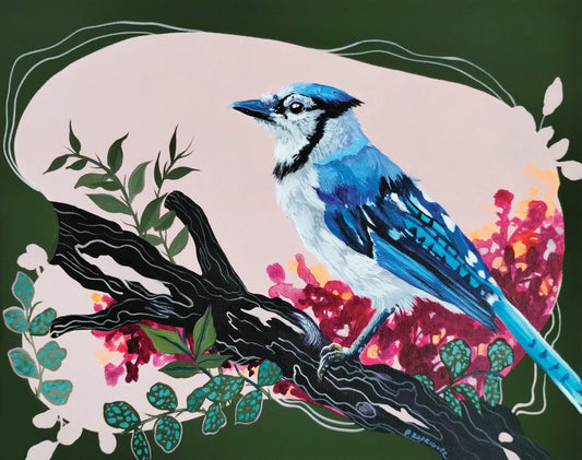 Bluejay Print