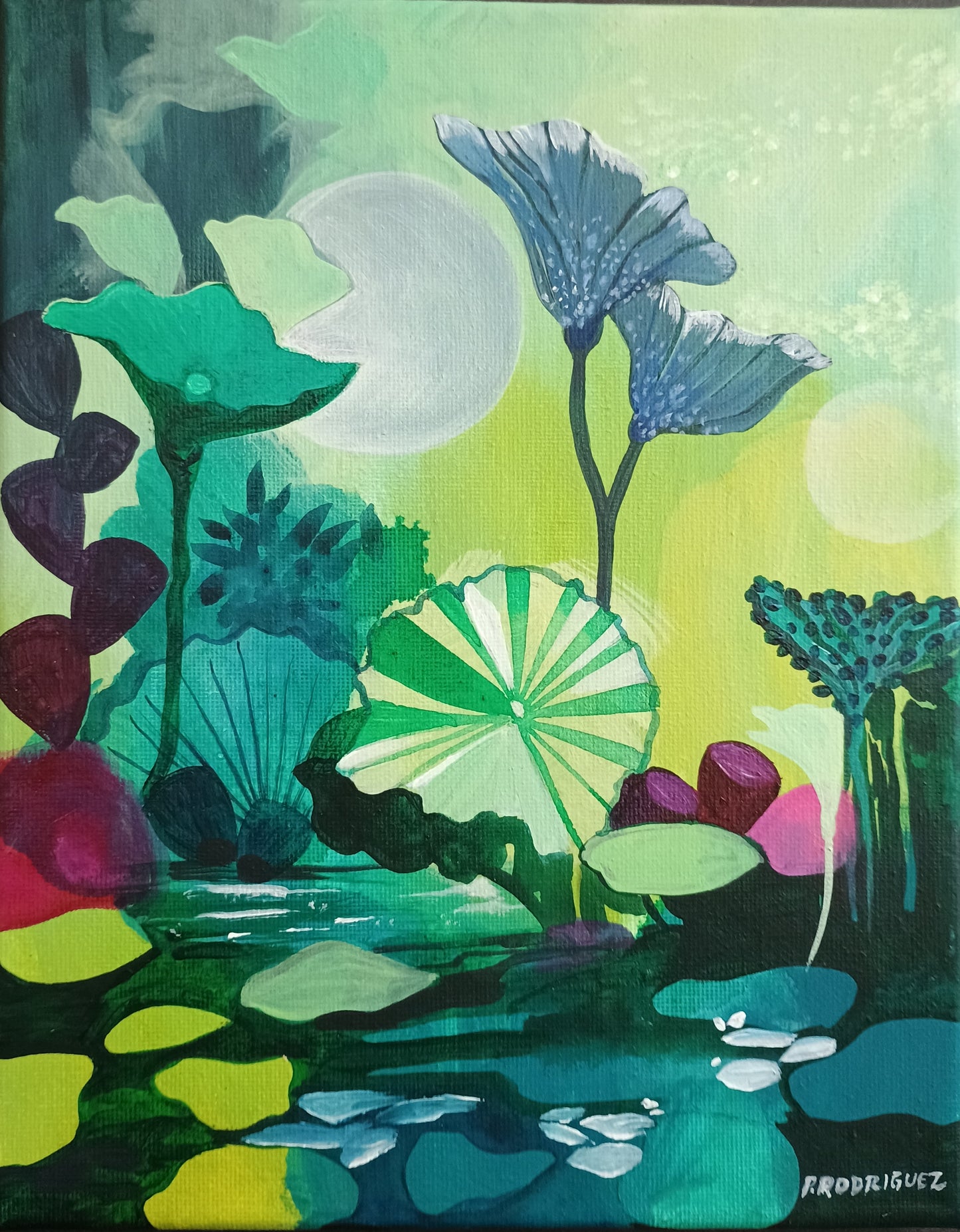 Quiet Release Original Painting